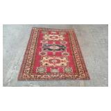 Look here guys, got another early wool rug here