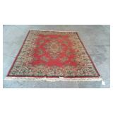 Look here guys got a early wool oriental rug with