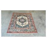 Look here guys, nice clean oriental rug measures
