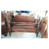 1970 Henkel & Harris Bed, Black Cherry Cannonball