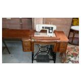 Sears Kenmore sewing machine with foot pedal