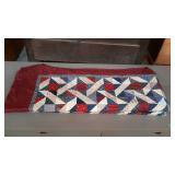 Quilt topper only. Ready for you to finish.