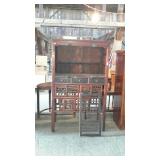 Asian decor project piece of furniture, cabinet