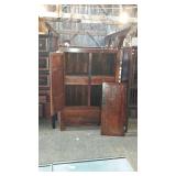 Asian themed Furniture, wardrobe with interior