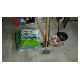 Lawn lot, 2 bagster dumpster bags new, and old