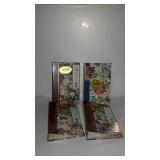 Four photo albums with 4 x 6 pocket pages