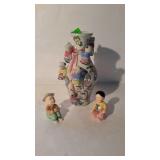Asian decor - Two Occupied Japan figurines, and