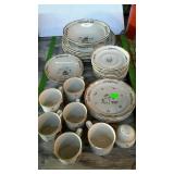 Misc Japan Dinner ware china, plates, saucers,