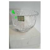 Marquis Waterford crystal candle dish with candle