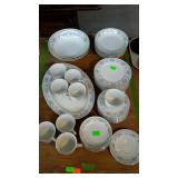 Ekco fine china, "Winsford" 42 total pcs, meat