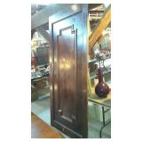 Look here, flame mahogany wall panel paneled trim
