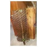 Misc wood parts lot, Asian decor lattice type