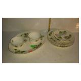 Pope Grosser USA China pieces, meat platter, 2