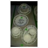 Royal USA Johnson Bros, China Country pattern