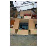 Skid lot of 5 boxes of books