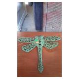 Metal garden decor butterfly piece 19 x 22",