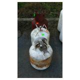 Three Tanks, one is old propane, one freon but