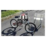 Magna sport youth bike needs air tires are worn