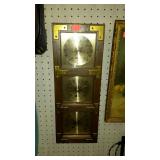 Home decor thermometer / barometer with brass