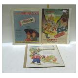 Advertising posters, two for Wrigley