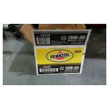 Pennzoil motor oil, 5w-20 11 bottles full