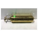 Pyrene Brass Fire Extinguisher cleaned shinny and