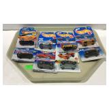 Collection of 8 Hot Wheels Cars in unopened packs