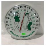 Golfers Thermometer 12" dia,