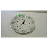 Bavaria plate design wall clock