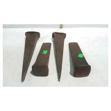 Four splitting wedges