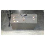 Tool box with tool tray - 20" long