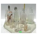 Bottles & jars - Carters red ink, Tru-me, Porter