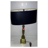 Home decor designer lamp with shade, measures 24
