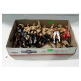 Box flat of wrestlers