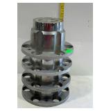 Set of four wheel center caps for 4x4.