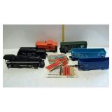 Tray of Lionel trains including 8213 engine.