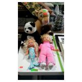 Group lot of kids stuffed animals