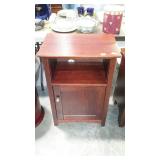 Single drawer wooden stand, measures 22 inches