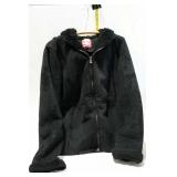 Faded Glory fleece lined hooded jacket, ladies L