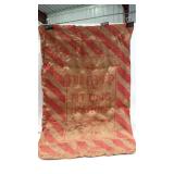 Burlap sack, Ful-O-Pep fitting rations, 100 lbs