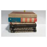 Six history themed books, three are the same Vol.