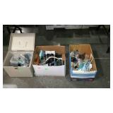 Three boxes of misc wires