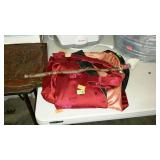 Misc - hand made tribal stick, and Asian kimono