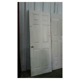 Six panel interior door - 30" wide