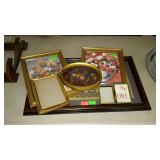 Group - small frames & prints