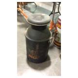 Black Milk Can