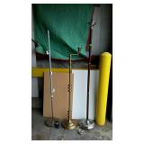 Three floor lamp