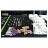 Group lot: travel size hygiene products, bar soap