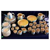 Kazuri Kenya dishware. Service for 14 plus, tea