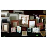 Two table lots of picture frames